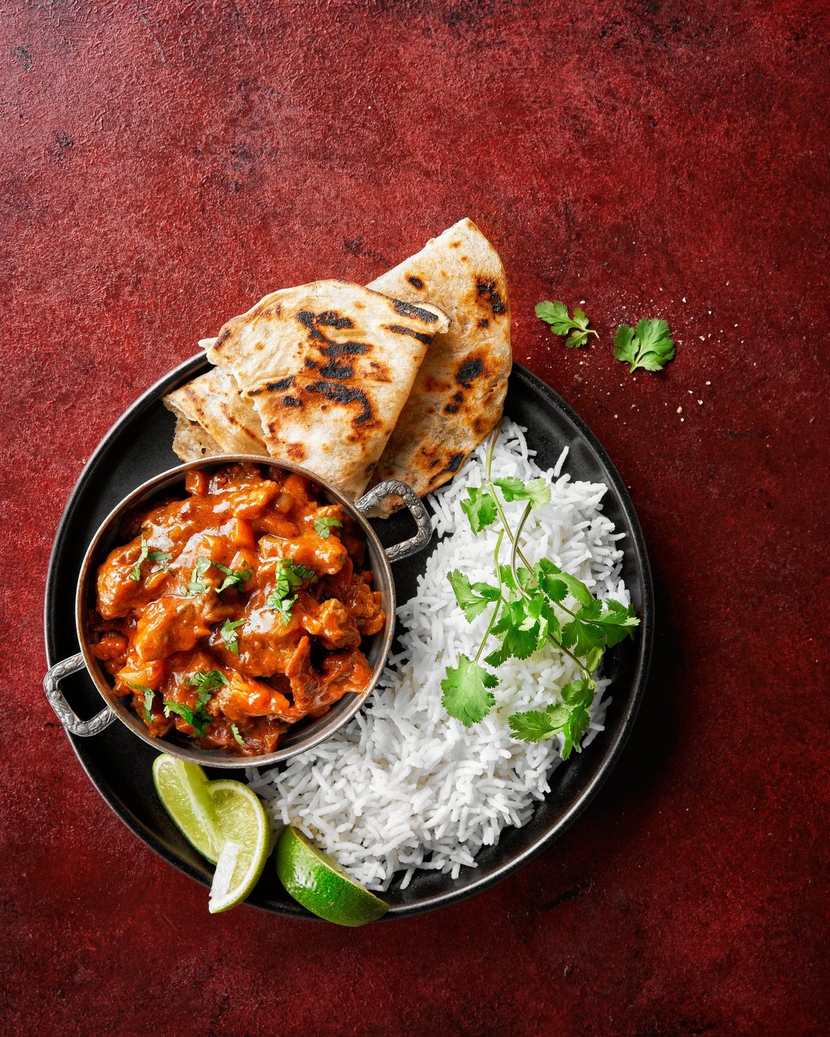 Butter Chicken Masala with Naan