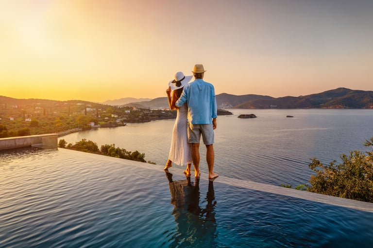 Sunset cruise Caribbean